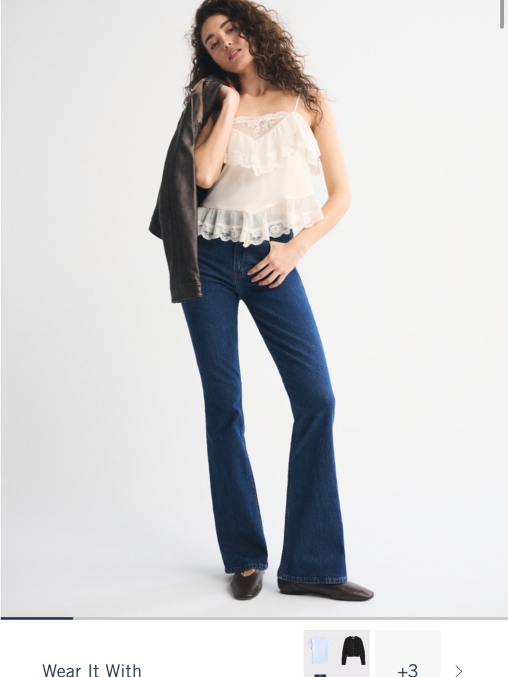 Abercrombie High Rise Bootcut Jean 29L